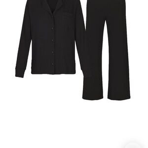 SKIMS Classic Black Pajama Set